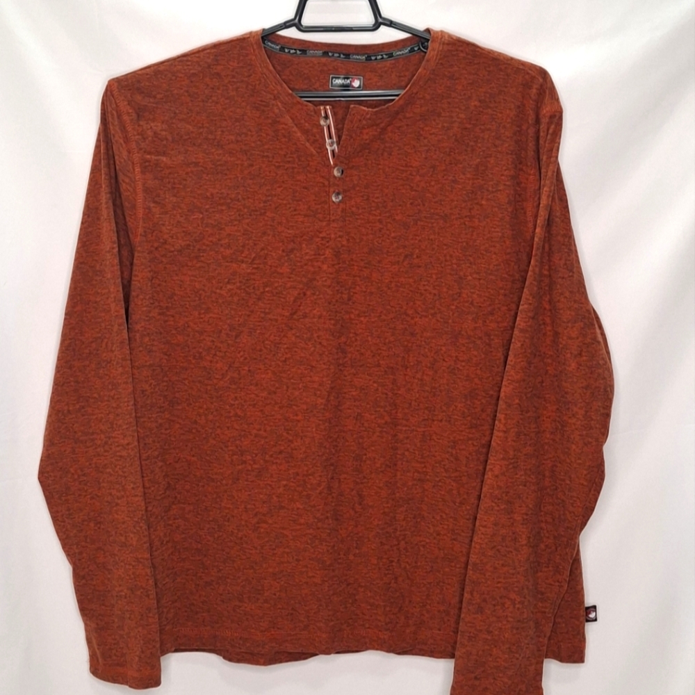 Canada Weather Gear  Henley-size XL